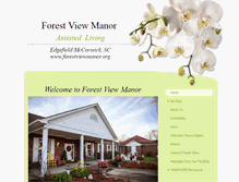 Tablet Screenshot of forestviewmanor.org